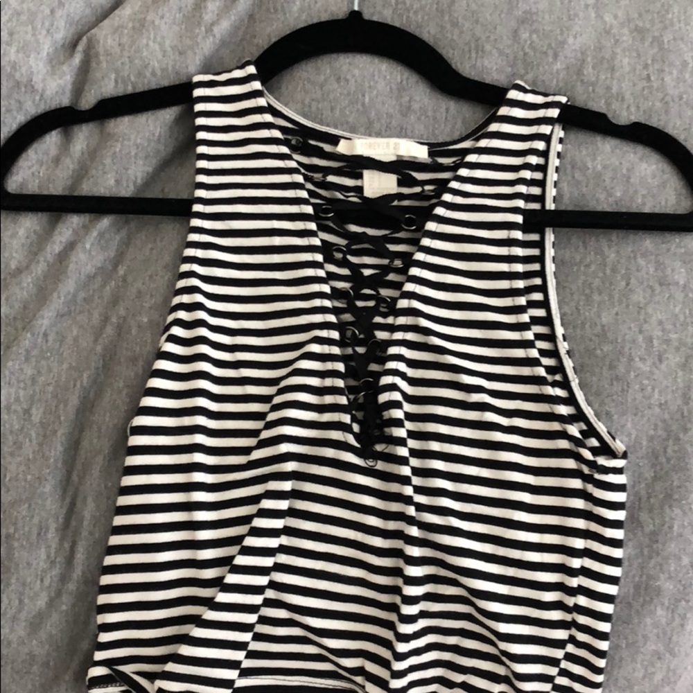 Forever 21 deep v-cut tank